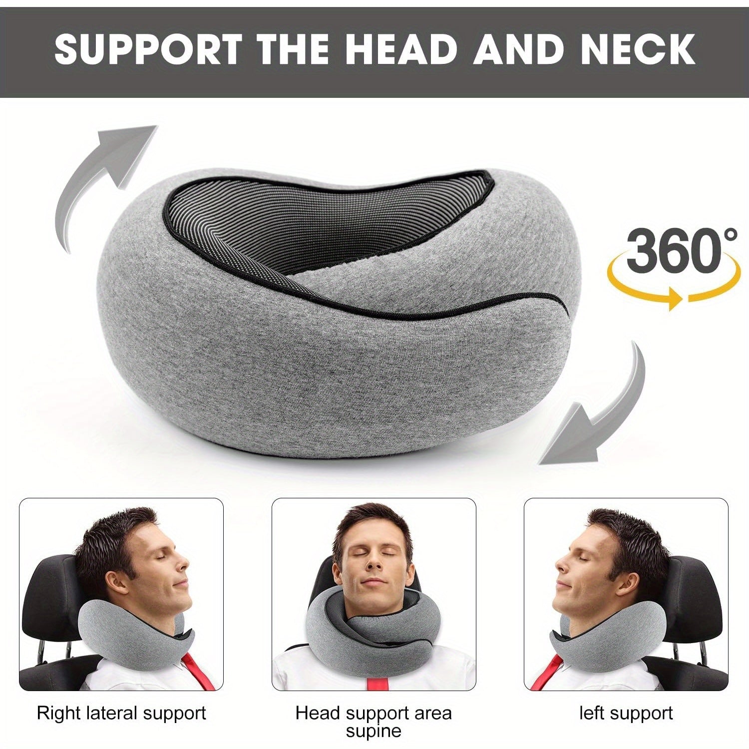 Flash Sellers™U-Shaped Travel Neck Pillow