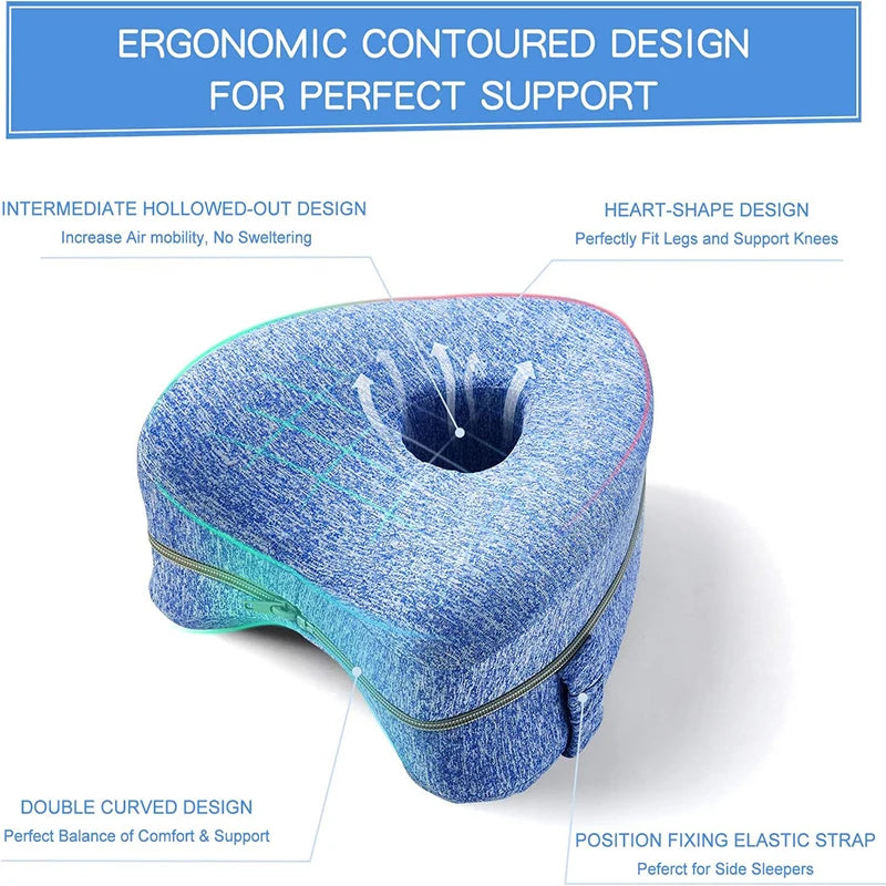 Body Memory Cotton Leg Pillow