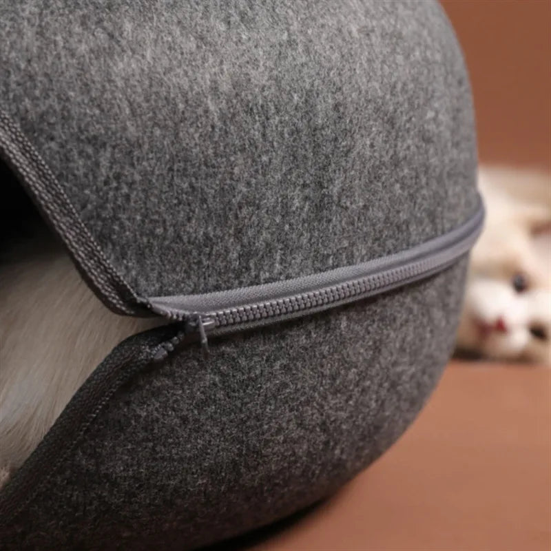 Donut Cat Bed Pet Cat Tunnel