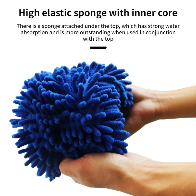 Car Wash Microfiber Chenille Car Wash Sponge