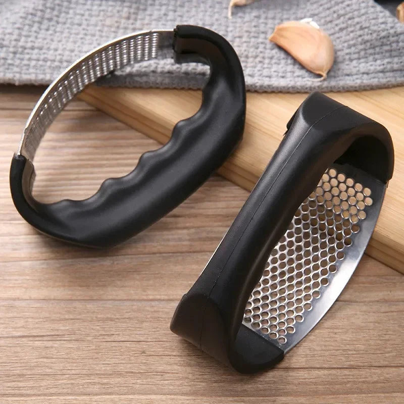 Upgraded Stainless Steel Garlic Press Squeezer