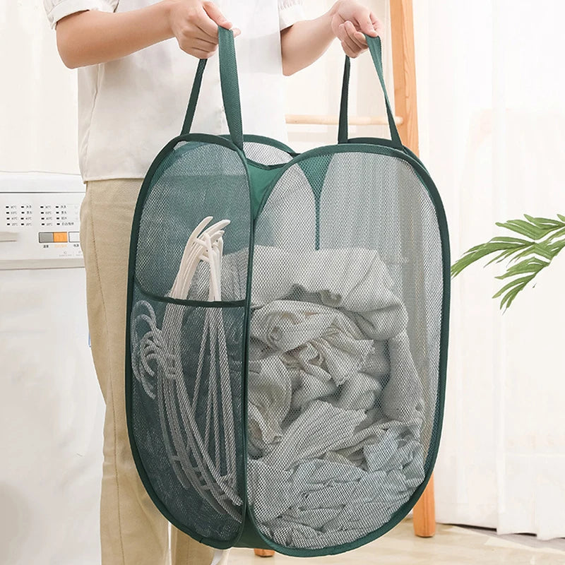 Folding Hollow Dirty Laundry Basket