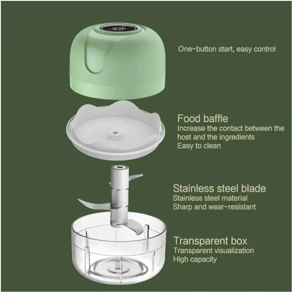 Mini Electric Garlic Chopper