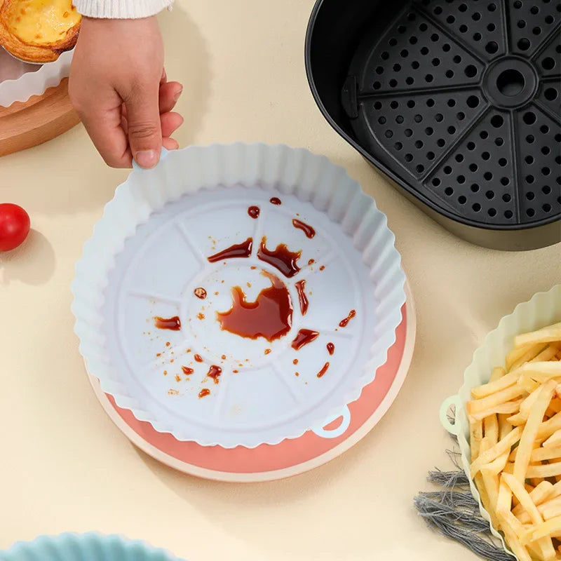 Silicone Air Fryers, Oven Baking Tray