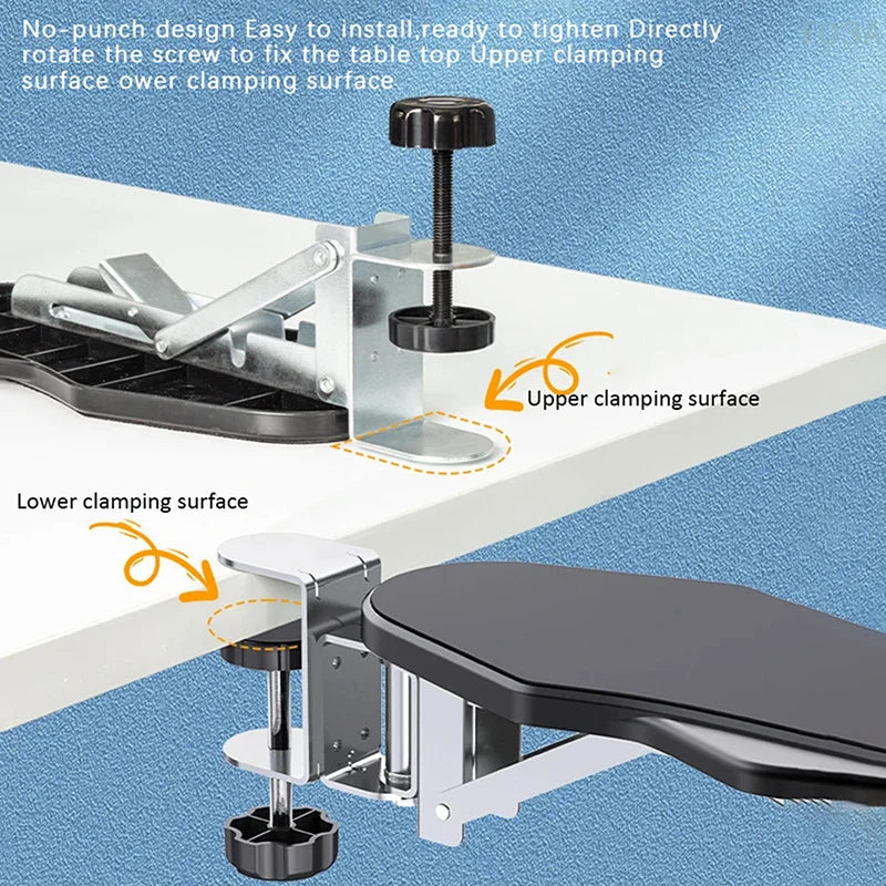 Rotating Computer Arm Support