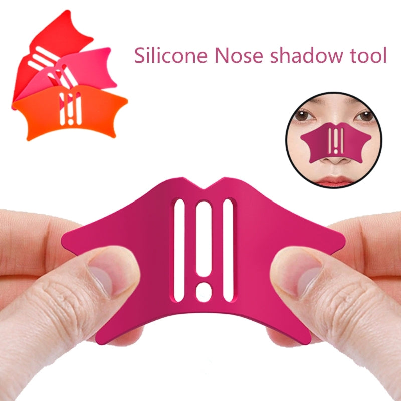 Silicone Nose Make Up Aid Eyebrow Stencil