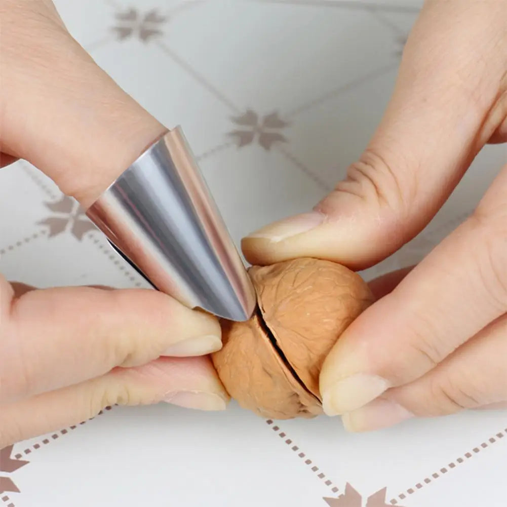 Stainless Steel Finger Guard Set For Cutting Food