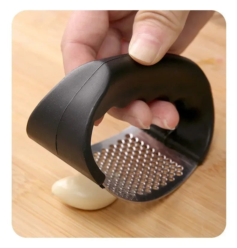 Upgraded Stainless Steel Garlic Press Squeezer