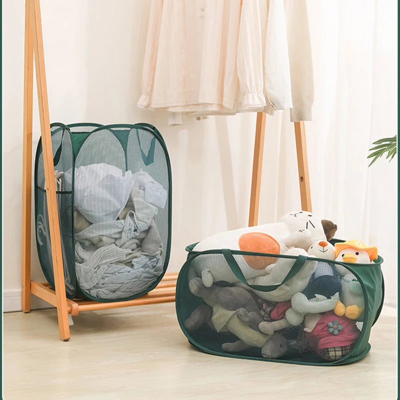 Folding Hollow Dirty Laundry Basket